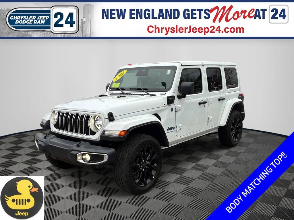 Certified 2025 Jeep Wrangler Unlimited Sahara w/ Safety Group