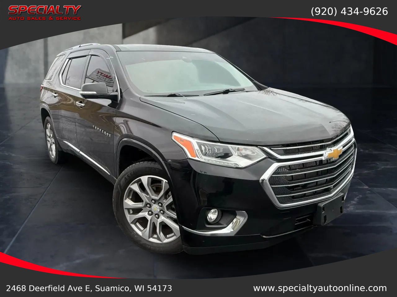 Used 2020 Chevrolet Traverse Premier w/ LPO, Floor Liner Package image 3