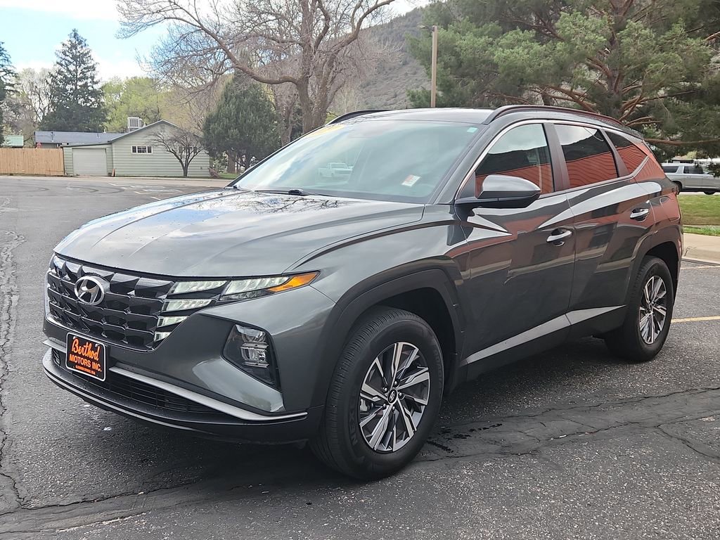 Used 2024 Hyundai Tucson Blue image 4