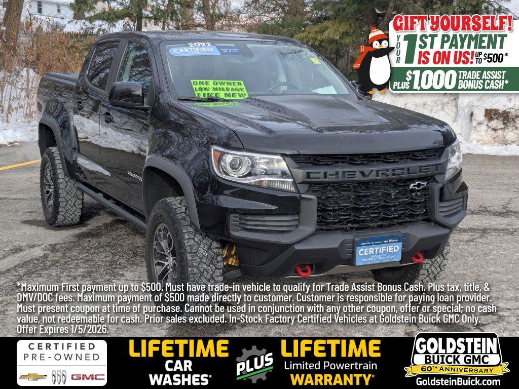 Certified 2022 Chevrolet Colorado ZR2