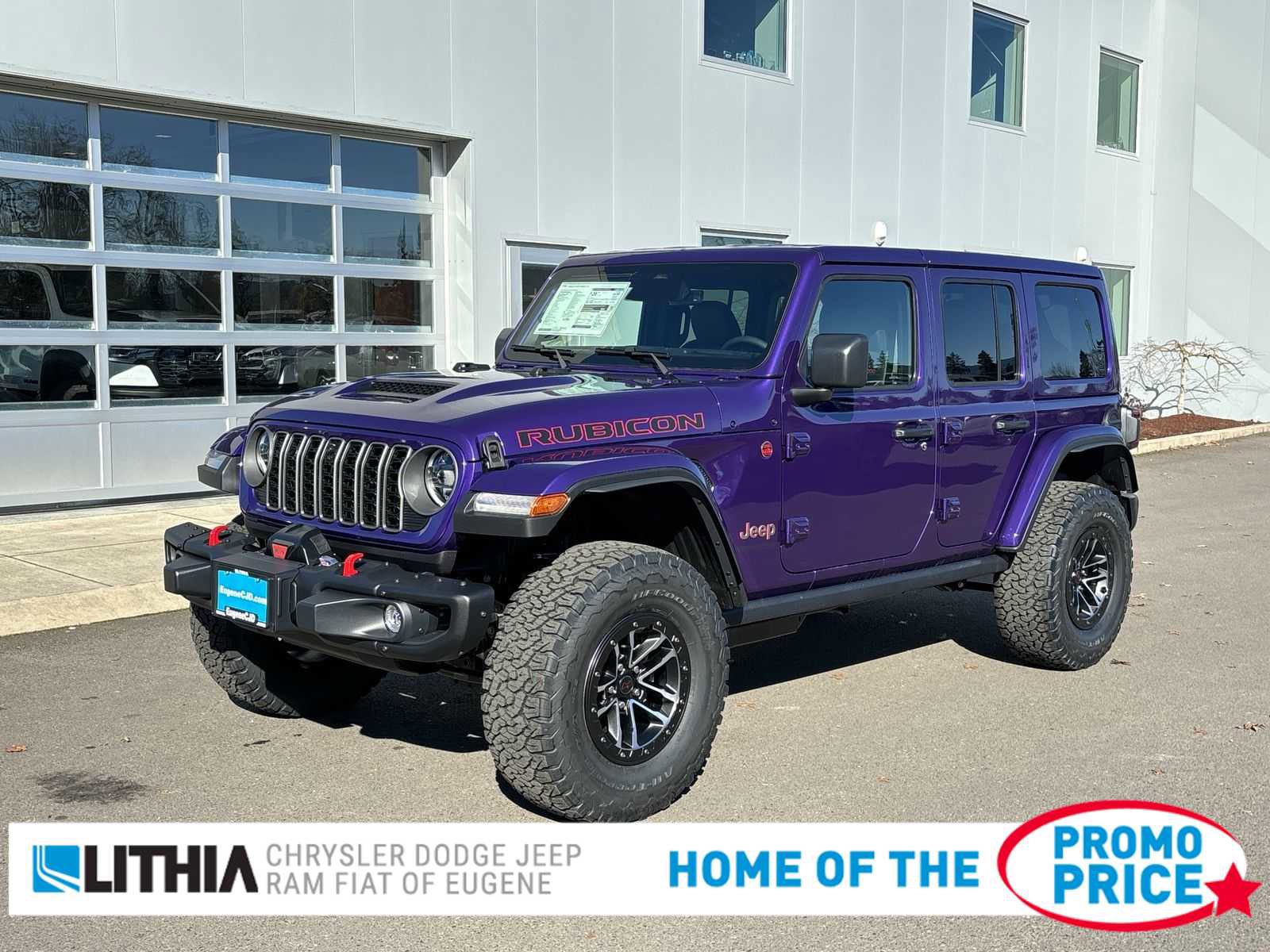 New 2026 Jeep Wrangler Unlimited Rubicon AWD/4WD image 1