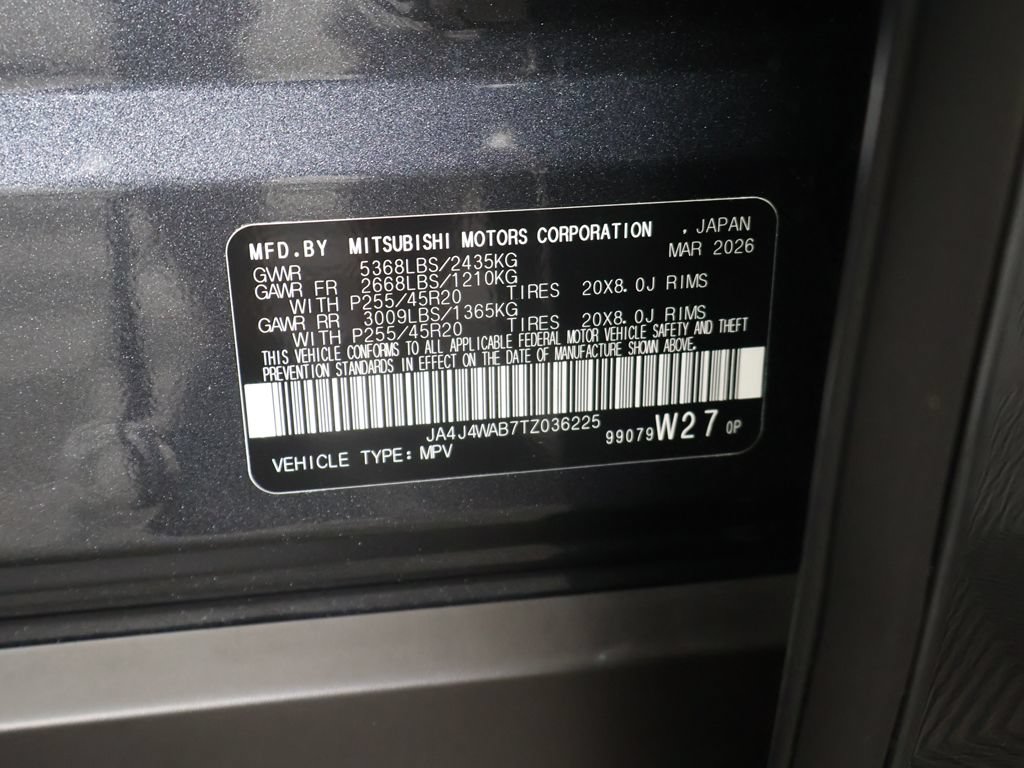 New 2026 Mitsubishi Outlander SEL Black Edition AWD/4WD image 63