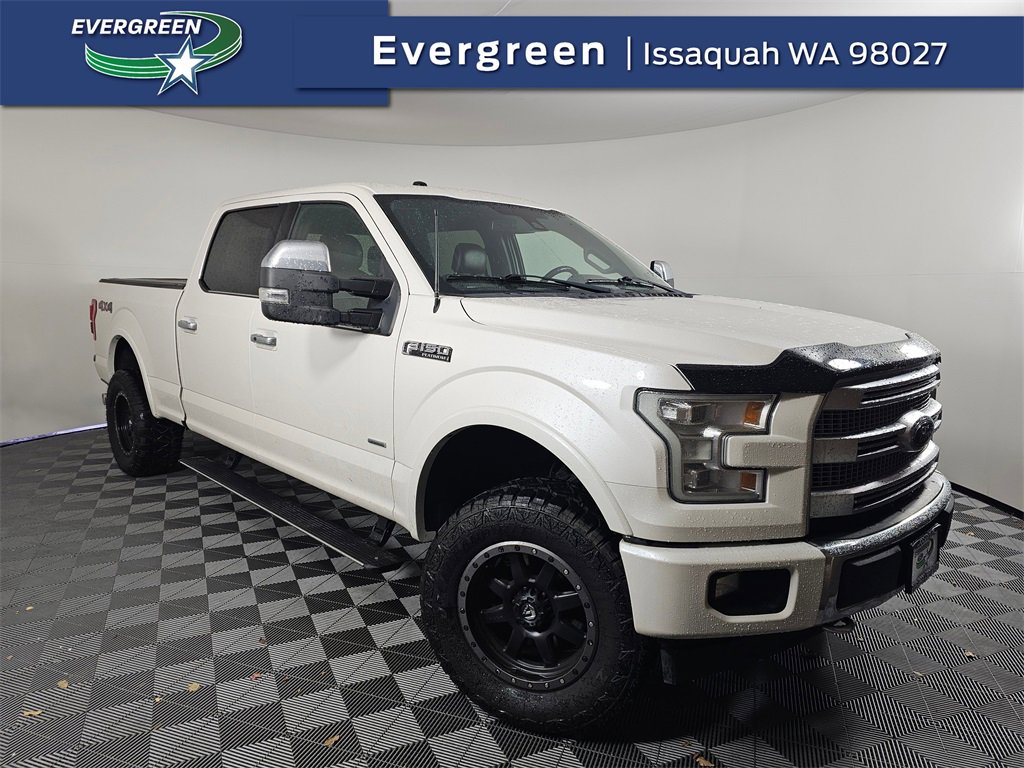 Used 2017 Ford F150 Platinum w/ Max Trailer Tow Package image 1