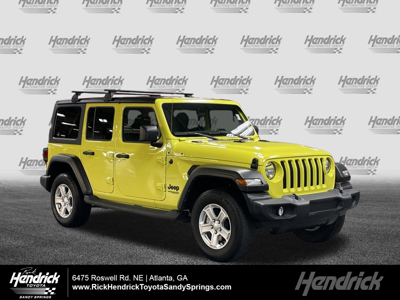 Used 2022 Jeep Wrangler Unlimited Sport AWD/4WD image 1