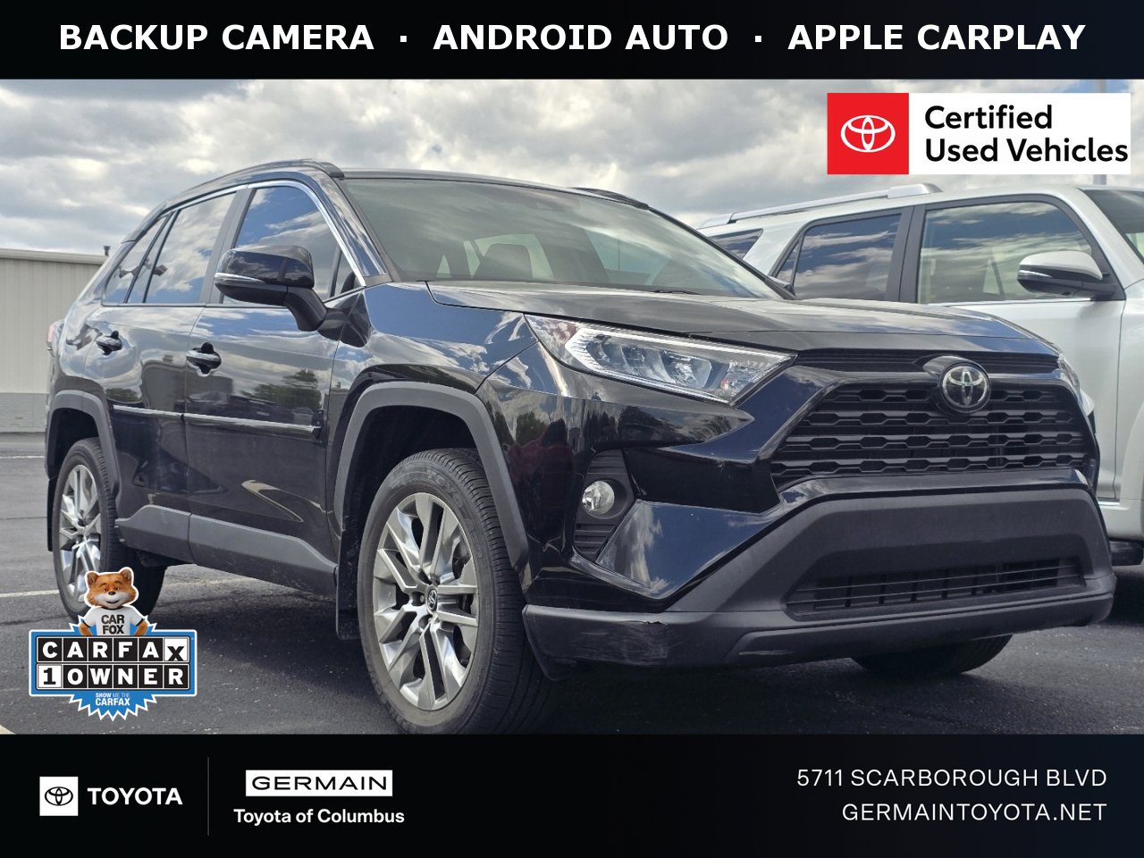 Certified 2020 Toyota RAV4 XLE Premium AWD/4WD image 1