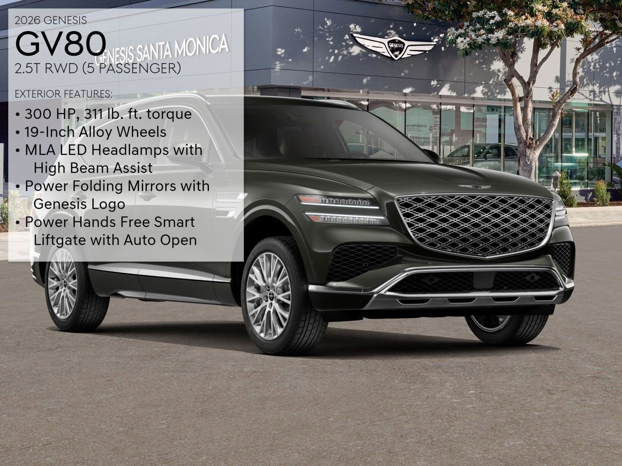 New 2026 Genesis GV80 2.5T image 3