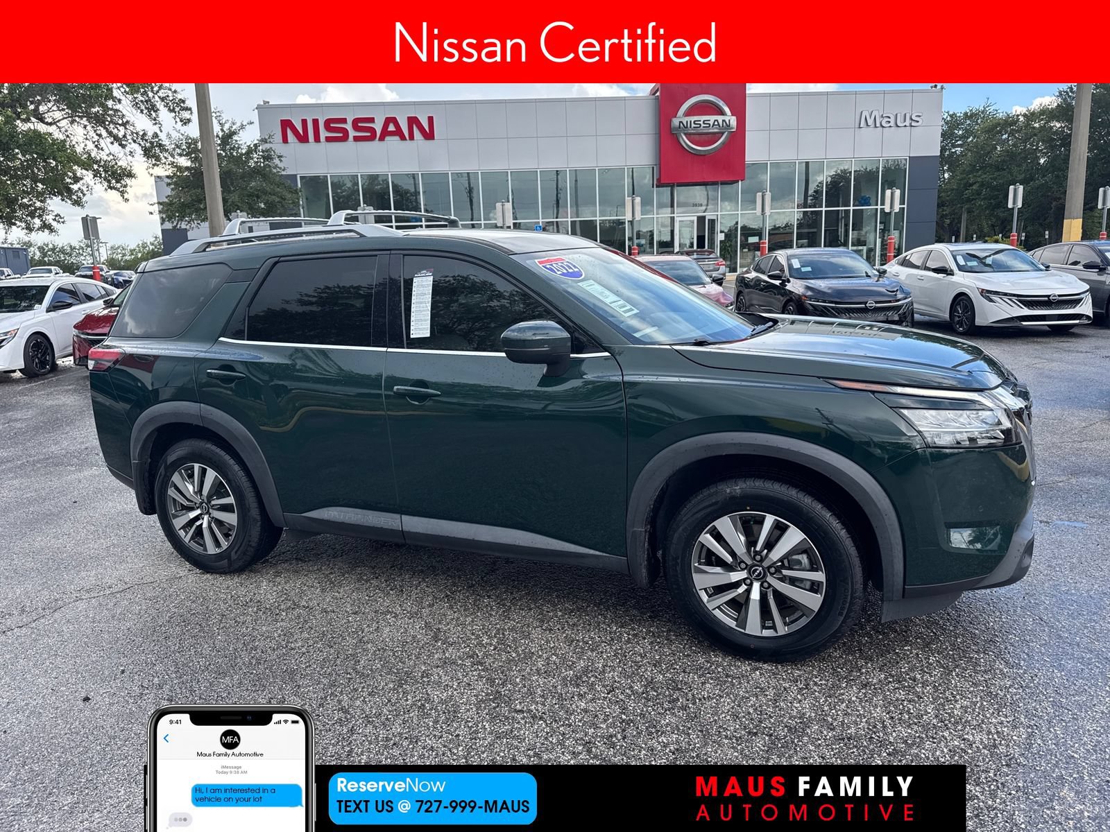 Certified 2022 Nissan Pathfinder SL