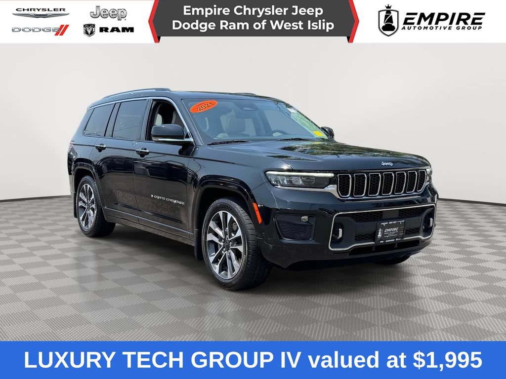 Certified 2021 Jeep Grand Cherokee L Overland w/ Luxury Tech Group IV AWD/4WD image 1