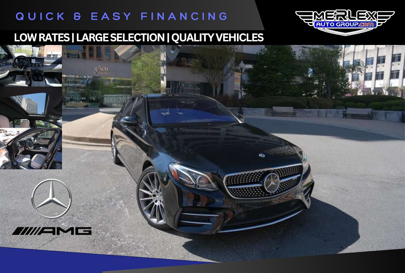 Used 2017 Mercedes-Benz E 43 AMG 4MATIC Sedan image 1