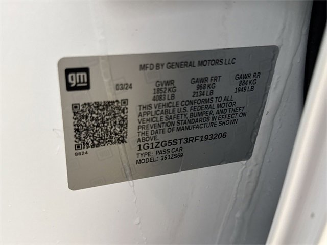 Certified 2024 Chevrolet Malibu RS w/ LPO, Floor Liner Package image 28