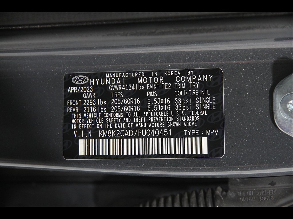 Certified 2023 Hyundai Kona SE AWD/4WD image 23