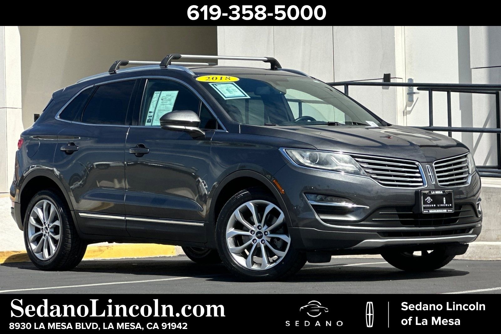 Used 2018 Lincoln MKC Select w/ Select Plus Package