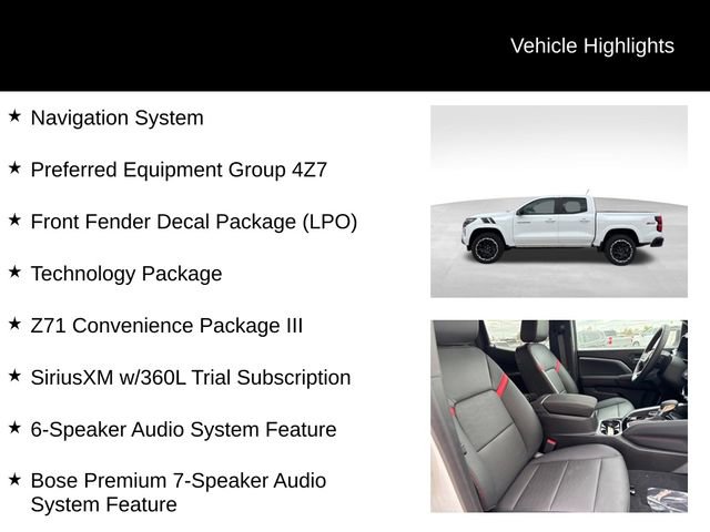 New 2026 Chevrolet Colorado Z71 w/ Technology Package image 3