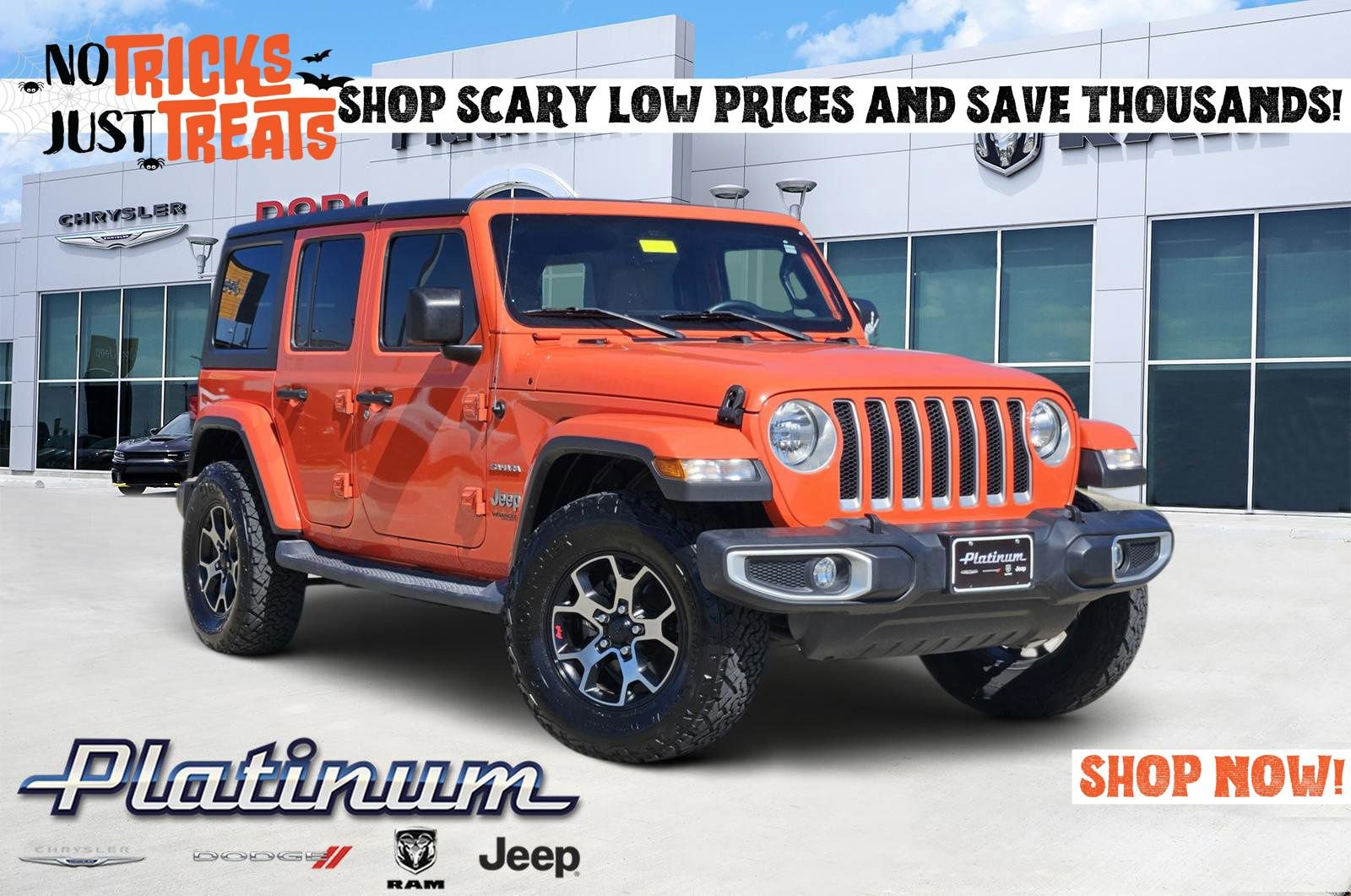 Used 2019 Jeep Wrangler Unlimited Sahara w/ Cold Weather Group