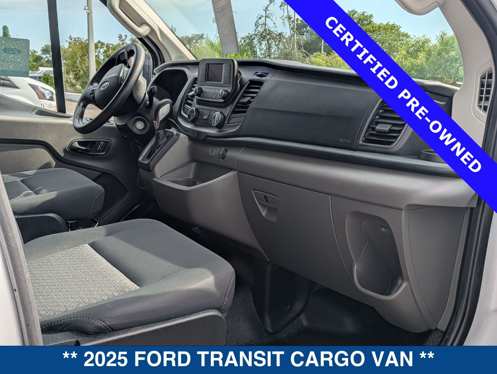 Certified 2025 Ford Transit 250 Low Roof w/ Exterior Upgrade Package RWD image 17