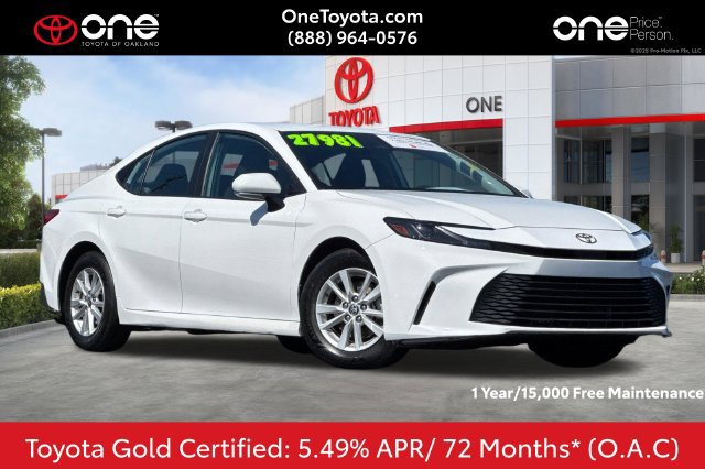Certified 2025 Toyota Camry LE
