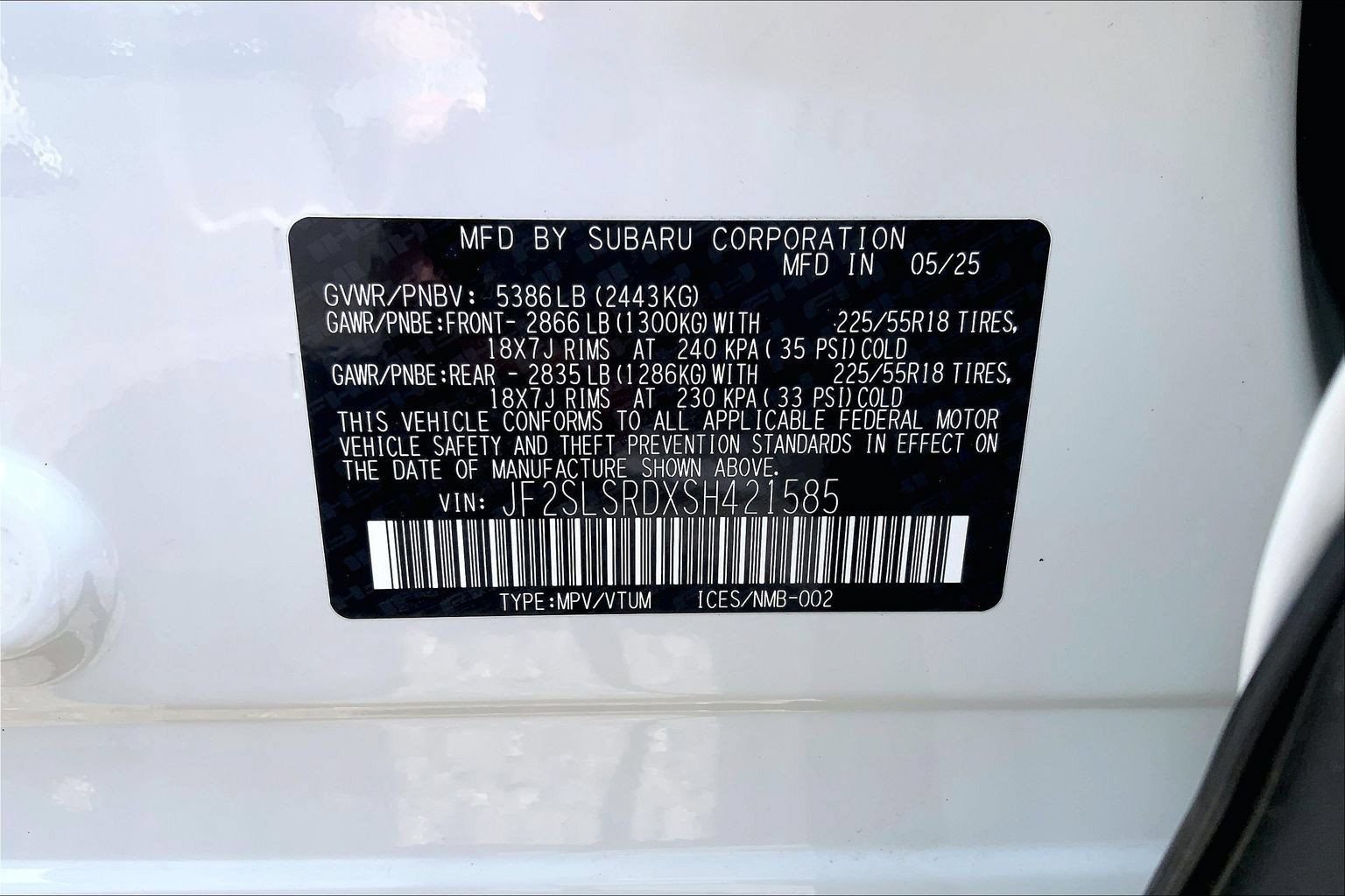 Certified 2025 Subaru Forester Limited w/ Popular Package AWD/4WD image 33