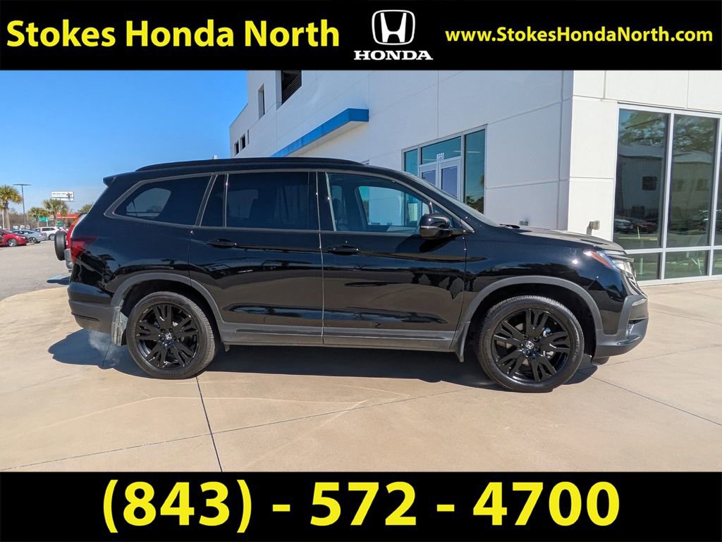 Certified 2022 Honda Pilot Black Edition image 3