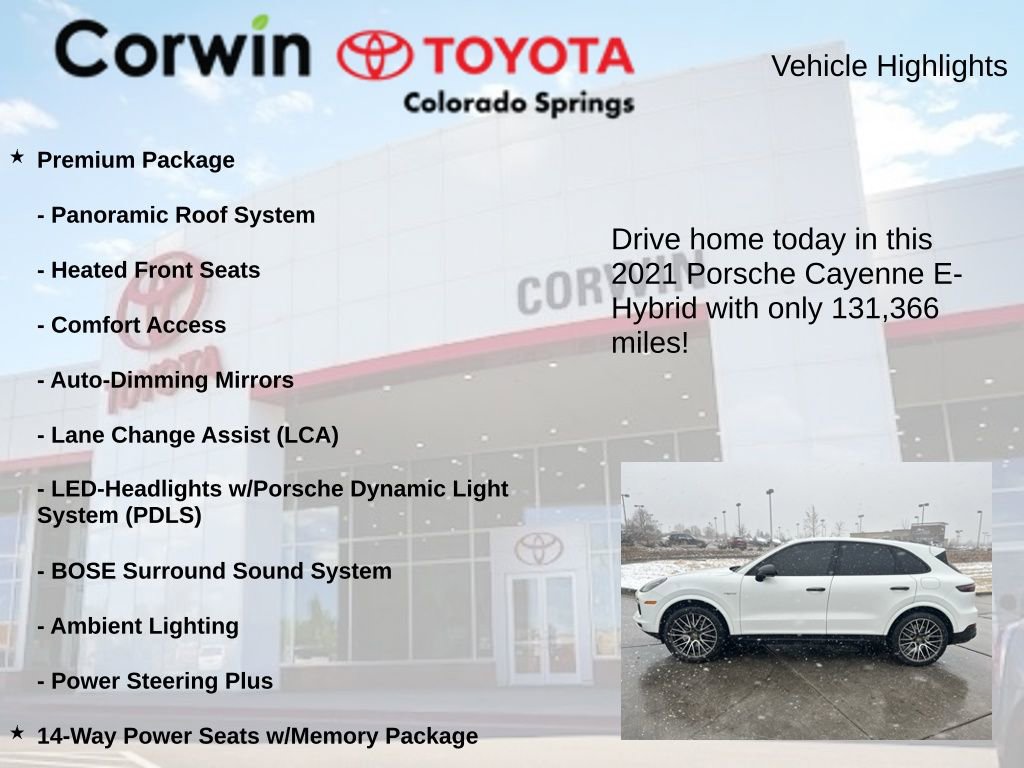 Used 2021 Porsche Cayenne E-Hybrid image 6