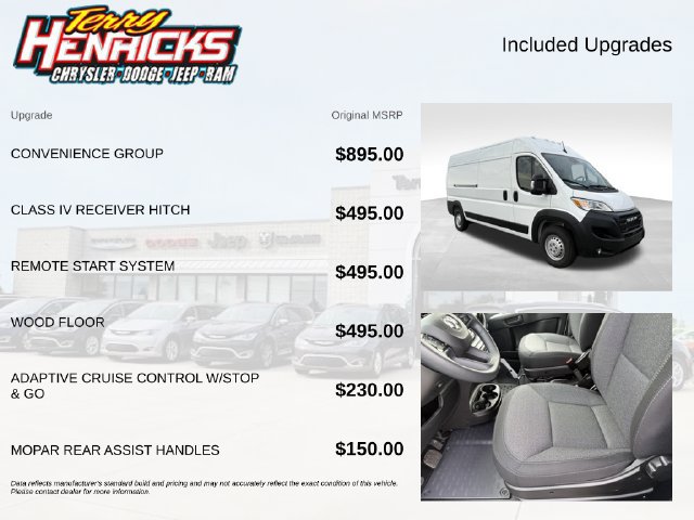 New 2026 RAM ProMaster 2500 w/ Convenience Group FWD image 8