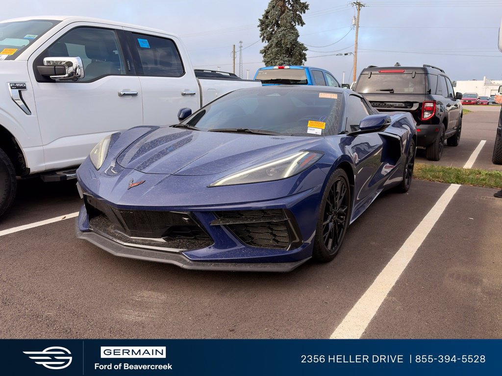 Used 2025 Chevrolet Corvette Stingray Preferred Conv w/ Battery Protection Package RWD image 1