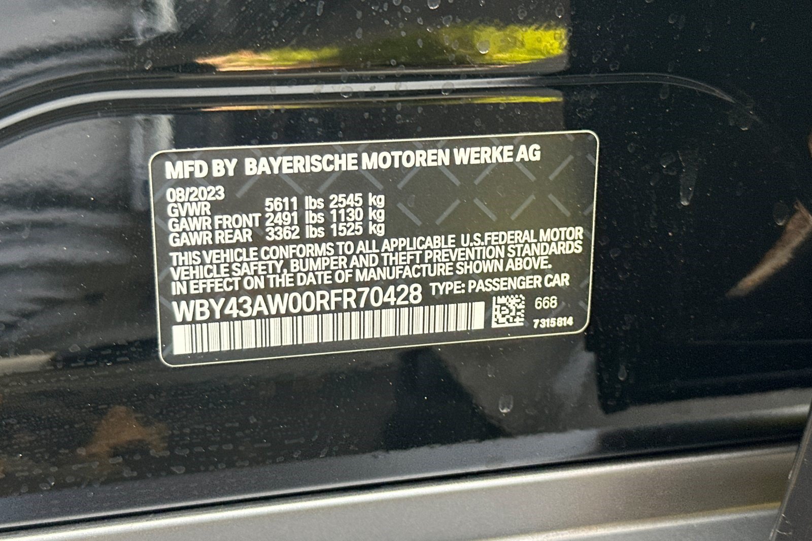 Certified 2024 BMW i4 eDrive35 w/ Premium Package RWD image 39