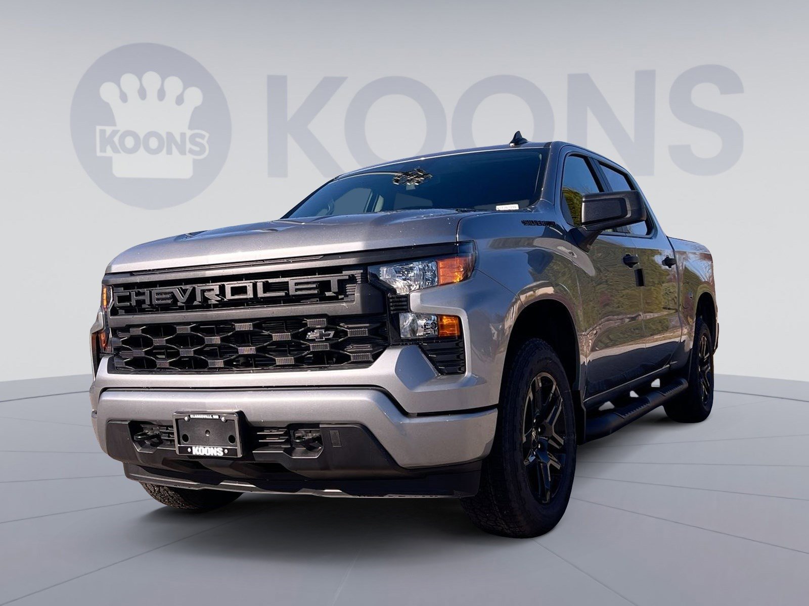 New 2026 Chevrolet Silverado 1500 Custom w/ Turbomax Blackout Package