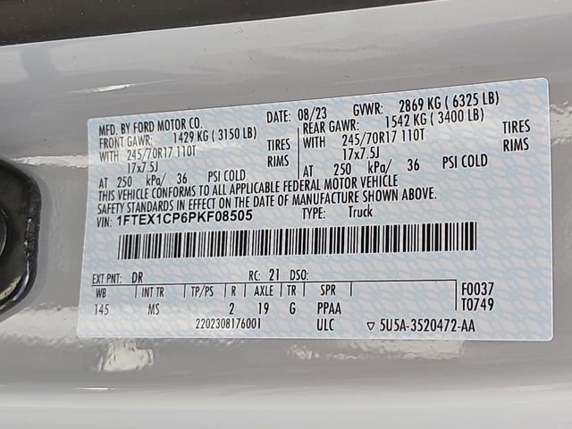 Used 2023 Ford F150 XLT w/ Equipment Group 301A Mid image 35