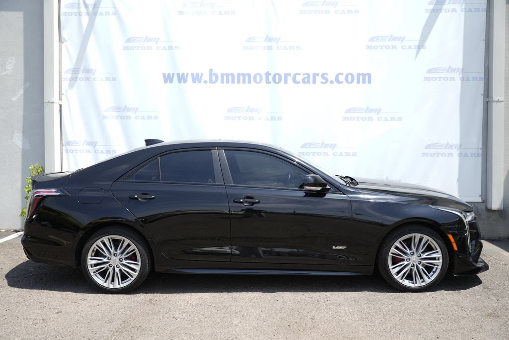Used 2021 Cadillac CT4 V w/ Technology Package AWD/4WD image 7
