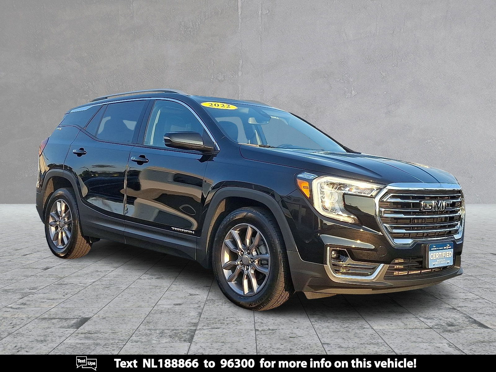 Certified 2022 GMC Terrain SLT
