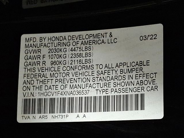 Used 2022 Honda Accord Sport Special Edition image 26