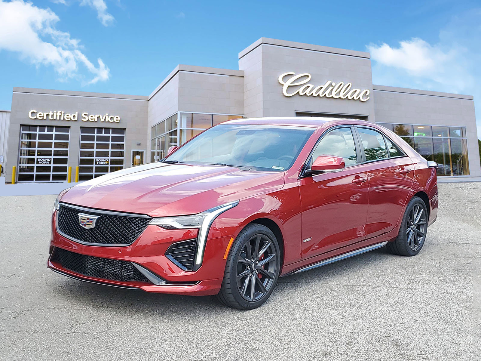 Used 2025 Cadillac CT4 V w/ Cold Weather Package AWD/4WD image 1
