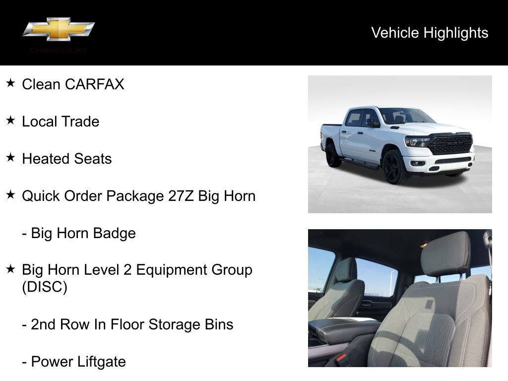 Used 2023 RAM 1500 Big Horn image 19