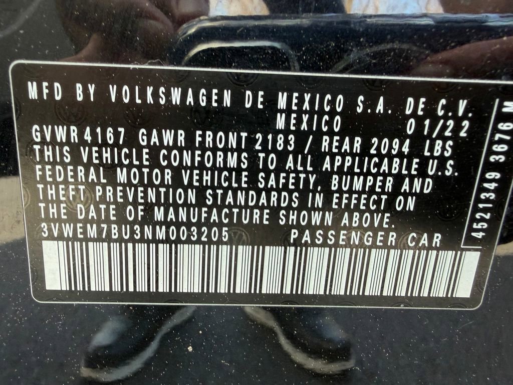 Used 2022 Volkswagen Jetta SE image 29