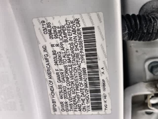 Certified 2019 Honda Accord Touring image 22