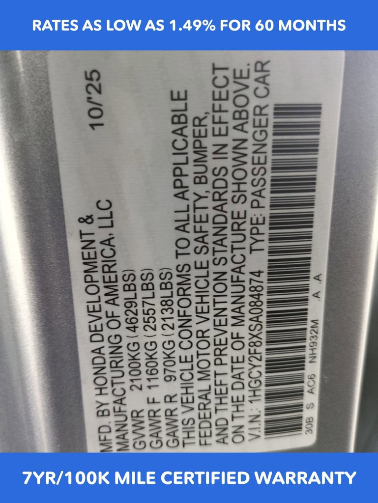 Used 2025 Honda Accord Touring image 30