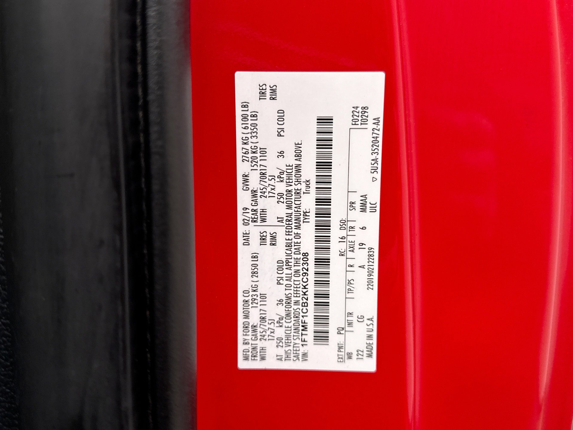 Used 2019 Ford F150 XL w/ XL Power Equipment Group RWD image 21