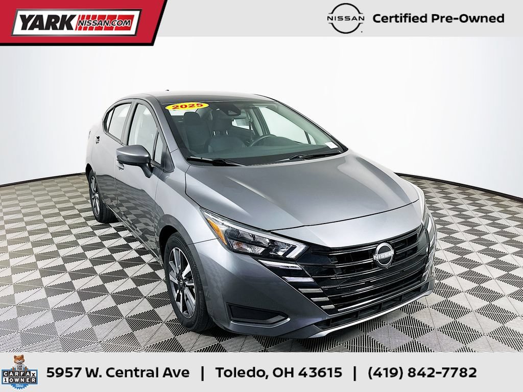 Certified 2025 Nissan Versa SV