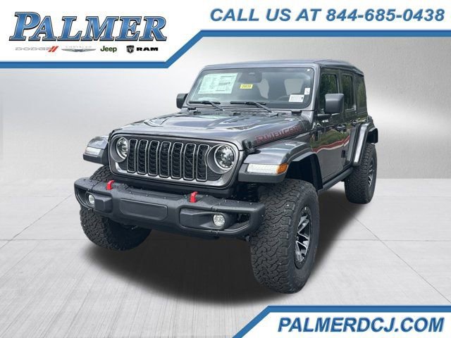 New 2025 Jeep Wrangler Rubicon w/ XTREMEE 35" Tire Package