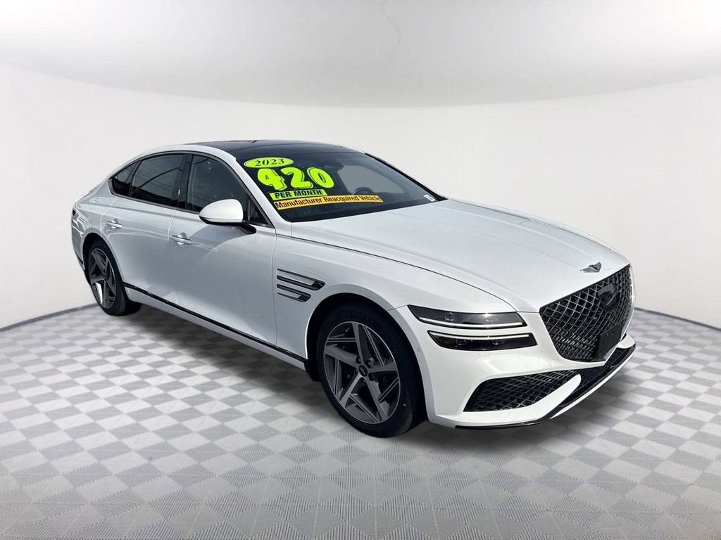 Used 2023 Genesis G80 2.5T w/ Sport Prestige Package image 3