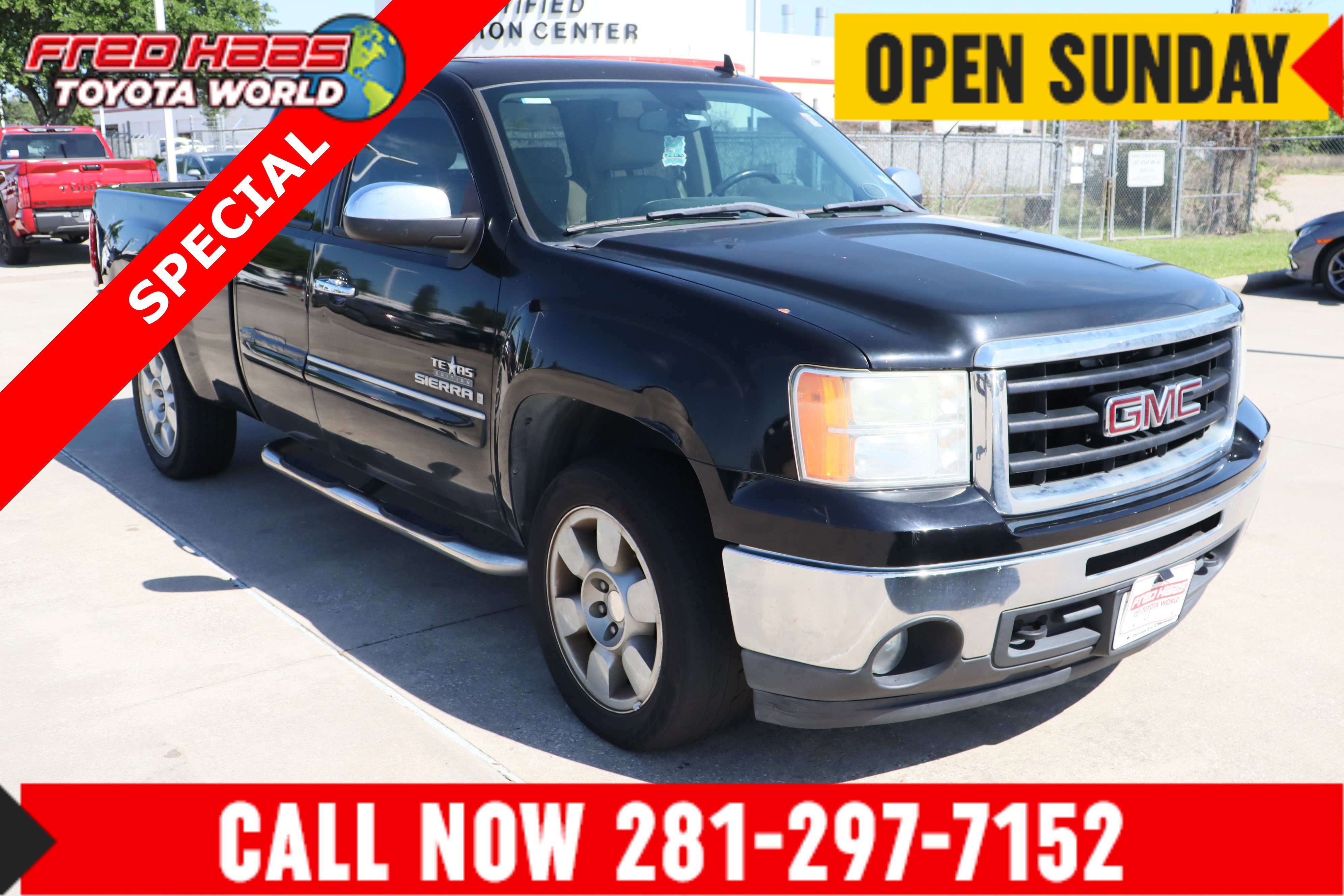 Used 2009 GMC Sierra 1500 SLE w/ Texas Edition image 1