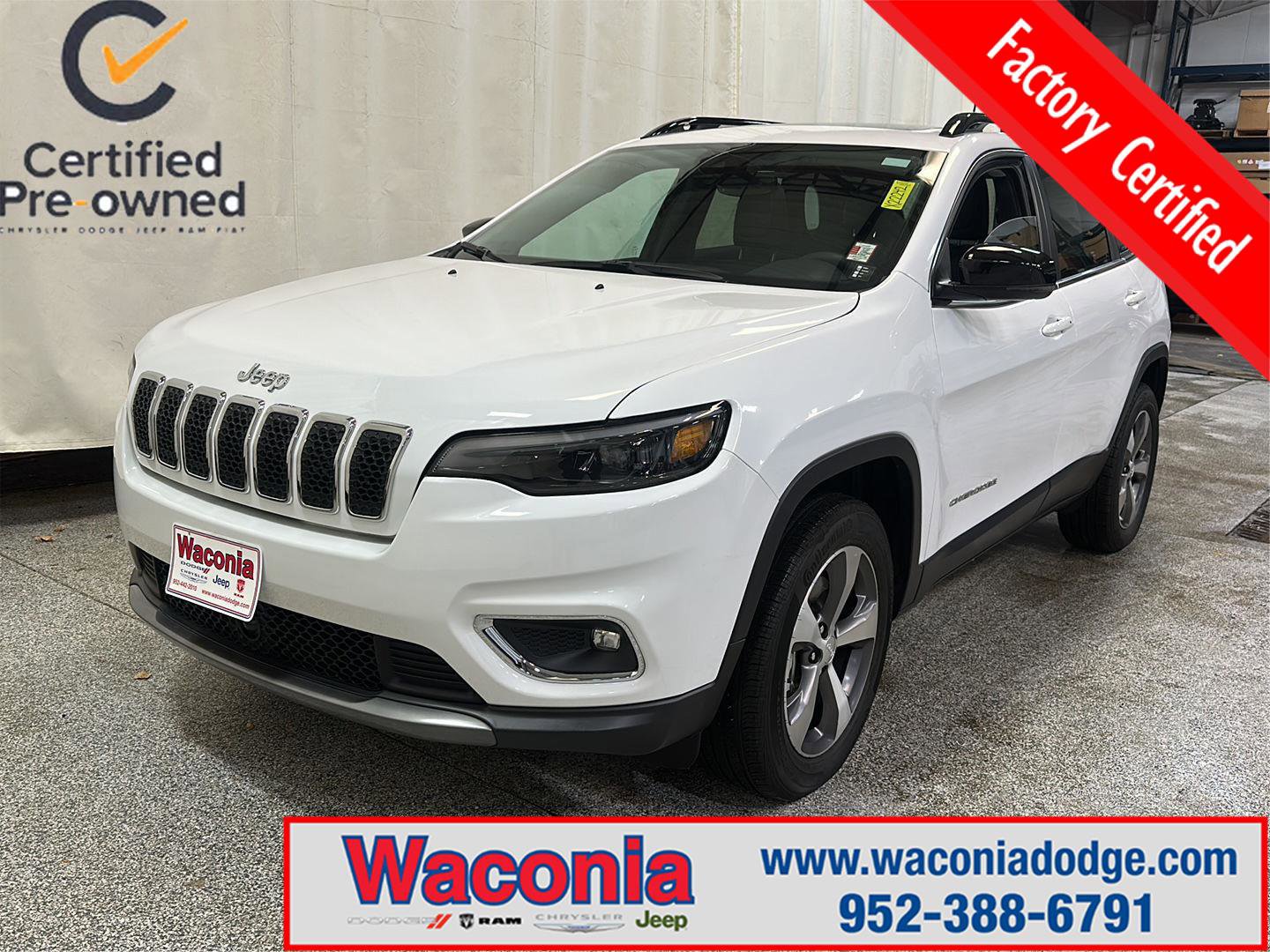 Certified 2022 Jeep Cherokee Limited