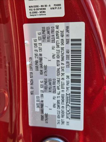 Used 2023 MAZDA MX-5 Miata Club w/ Brembo/BBS Recaro Package image 21