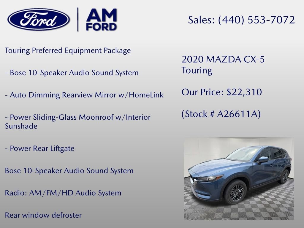 Used 2020 MAZDA CX-5 Touring AWD/4WD image 6