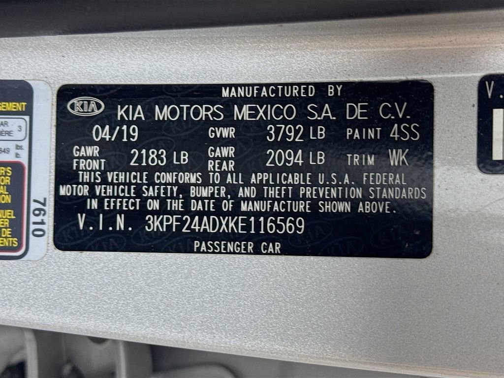 Used 2019 Kia Forte LXS FWD image 33