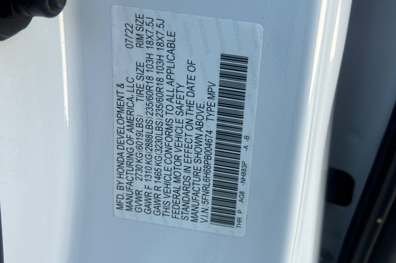 Used 2023 Honda Odyssey EX-L image 27