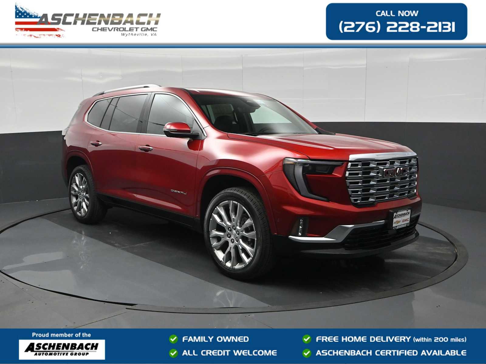 New 2026 GMC Acadia Denali
