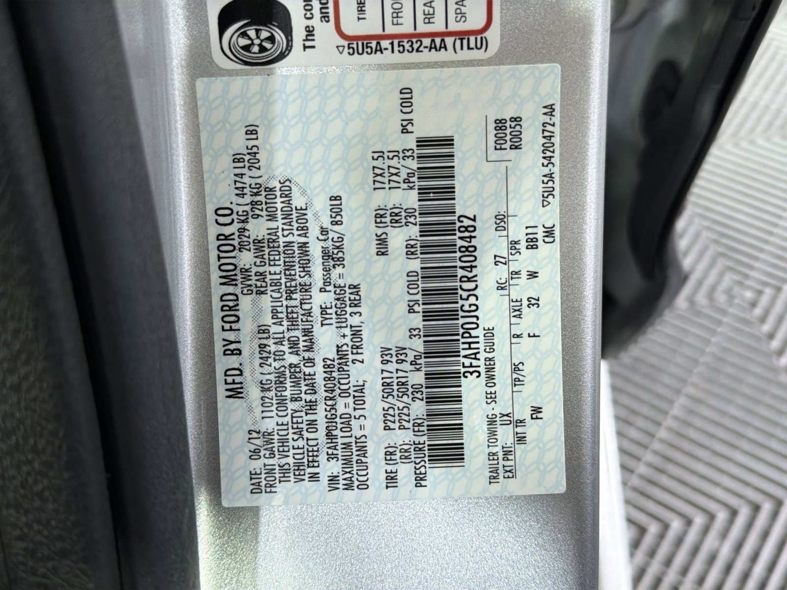Used 2012 Ford Fusion SEL FWD image 37