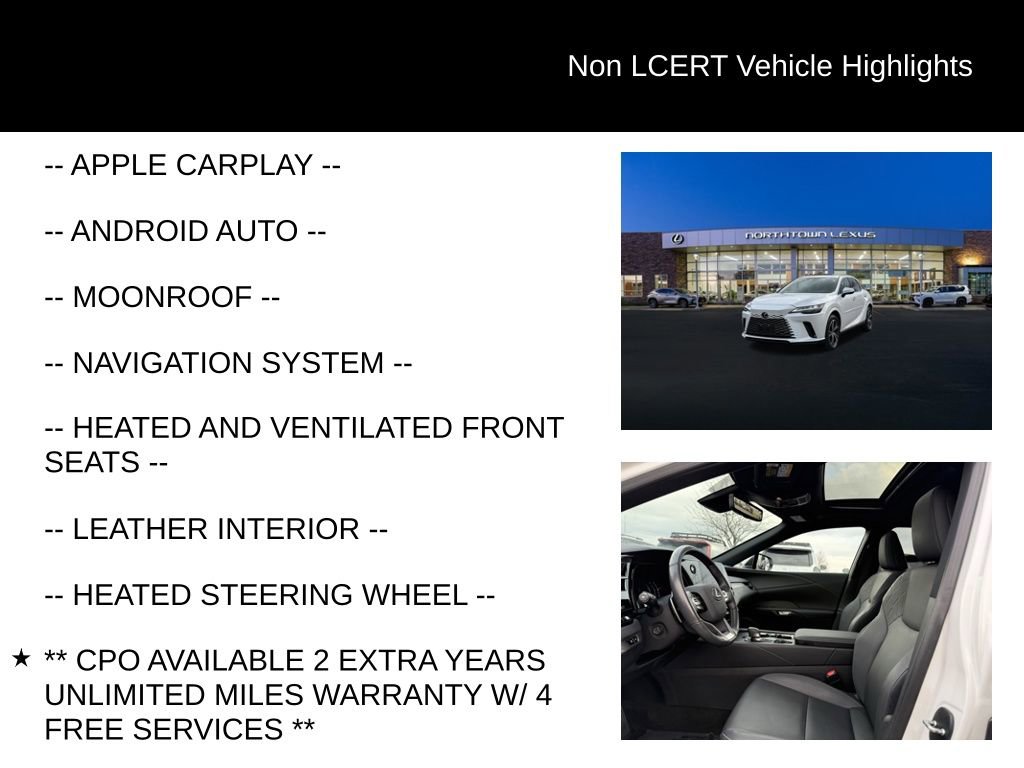 Used 2023 Lexus RX 350h w/ Accessory Package (2T) image 30