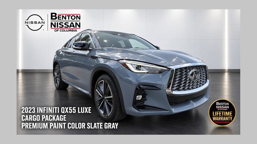 Used 2023 INFINITI QX55 Luxe w/ Cargo Package